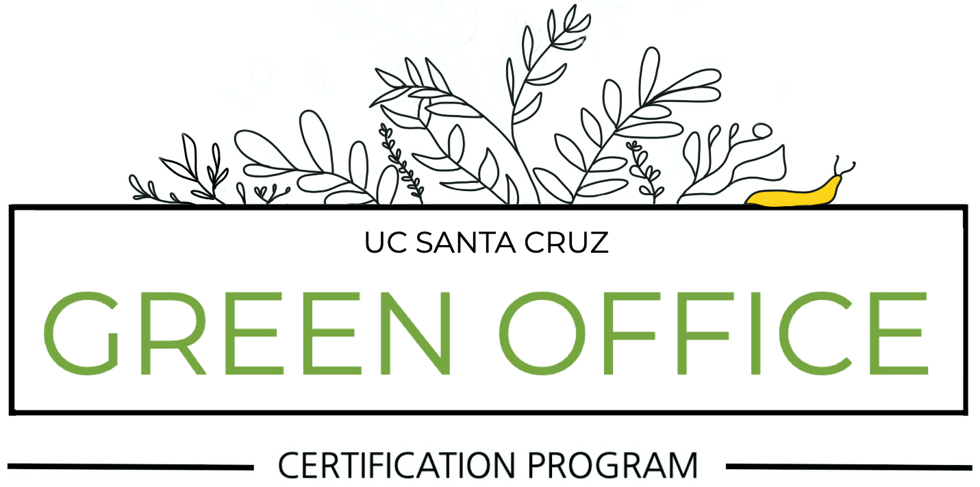 UC Santa Cruz Green Office Certification Program Logo