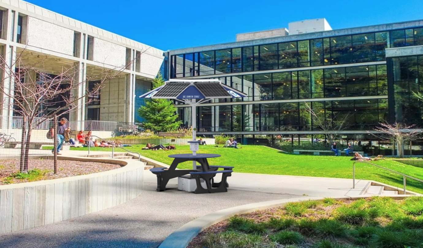 Solar Powered Tables