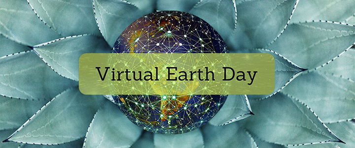 Virtual Earth Day banner